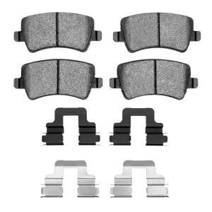 Land Rover Range Rover Evoque Brake Pads - Rear - R1 Concepts - Semi Met - `07-`18 Land Rover Range Rover Evoque Brake Pads - Rear - R1 Concepts - Semi Met - `07-`18